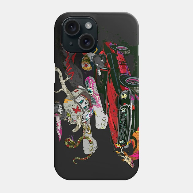 Psilopsychonaut Phone Case by BeeryMethod