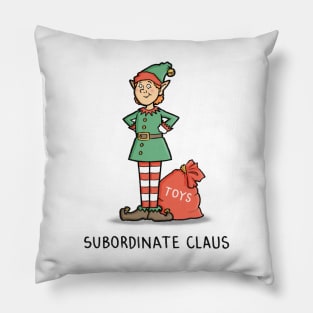 Subordinate Claus Pillow