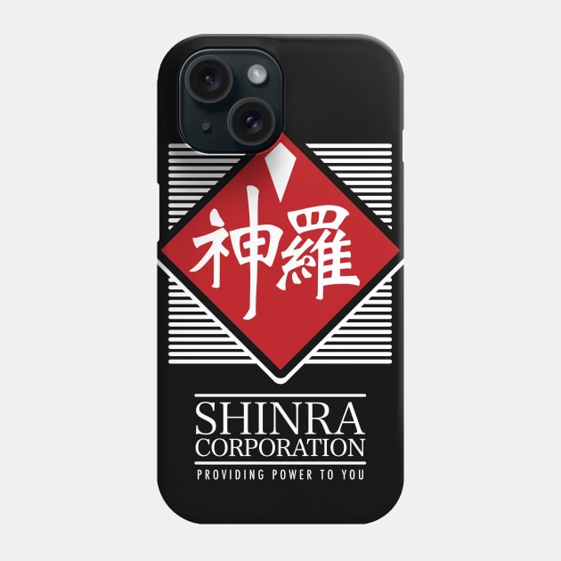 Final Fantasy VII Shinra Corp T-Shirt - Inspired by FF7 Corporation by Rev-Level Phone Case by RevLevel