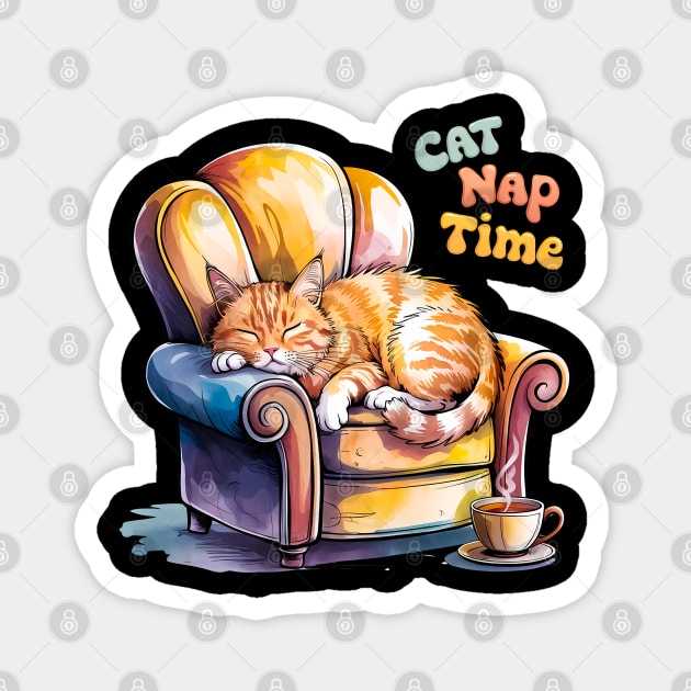 Purrrfect friends cats are family Magnet by Steve
