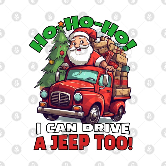 Even Santa drives a jeep! by mksjr