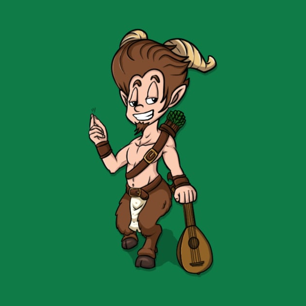 Satyr Cartoon by LoonieCoon