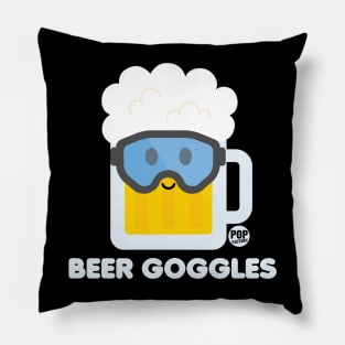 BEER GOGGLES Pillow