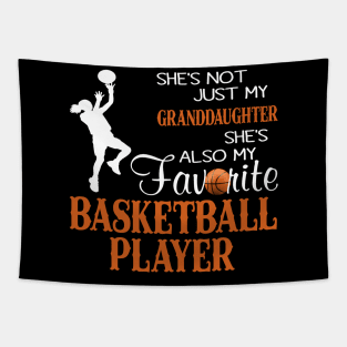 Granddaughter Favourite Baseball Player Costume Gift Tapestry