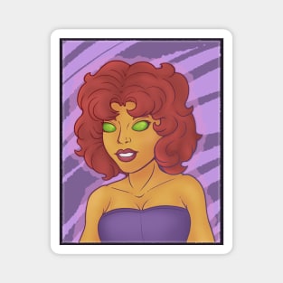 Starfire Short hair Magnet