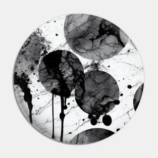 Splatter Paint Texture . Distress rough background. Black Spray Blot of Ink. Pin