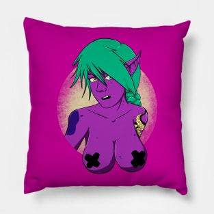 Imp Girl Pillow