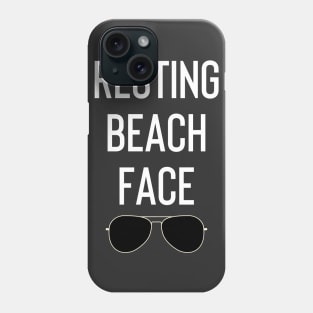 Resting Beach Face Phone Case