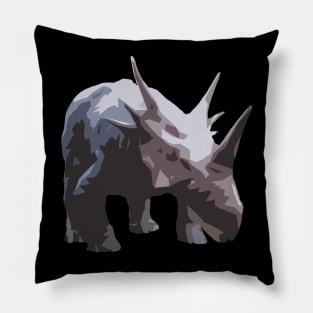 Styracosaurus herbivorous dinosaur Pillow