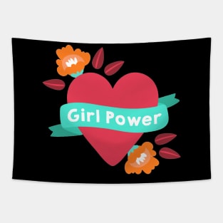 Girl power Tapestry