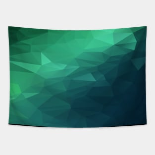 Polygonal abstract design for art lovers Tapestry