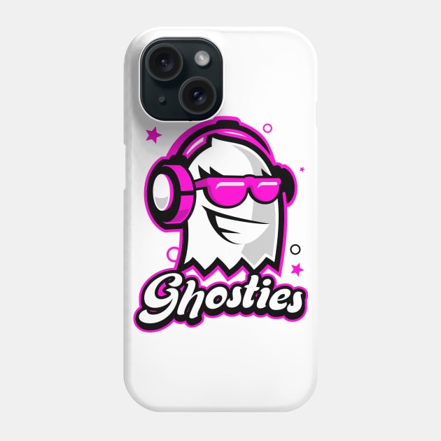 Ghosties Pink Phone Case by JGhosty