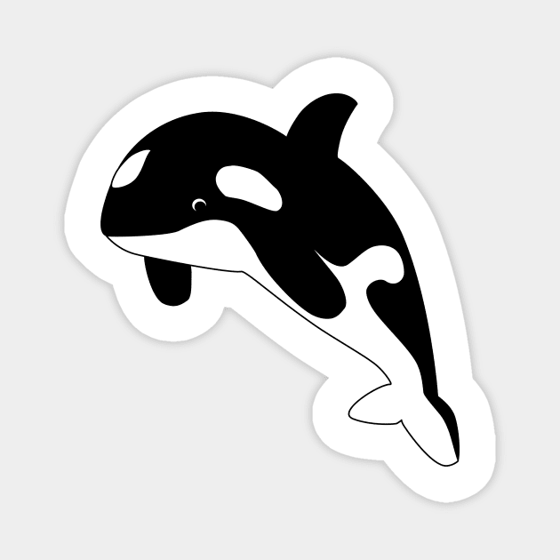 Orca Magnet by SweetAnimals