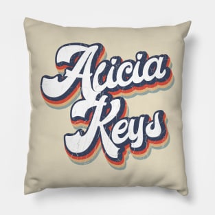 KakeanKerjoOffisial VintageColor Alicia Keys Pillow