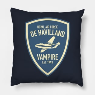 De Havilland Vampire Pillow