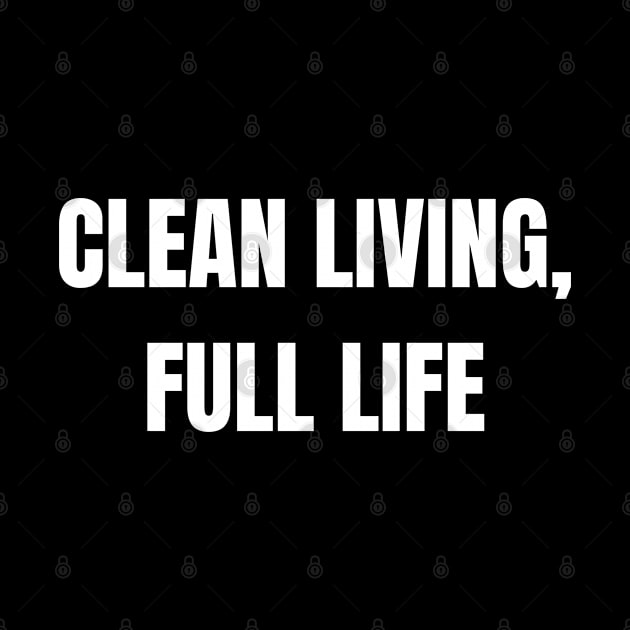 Clean Living, Full Life by Come On In And See What You Find