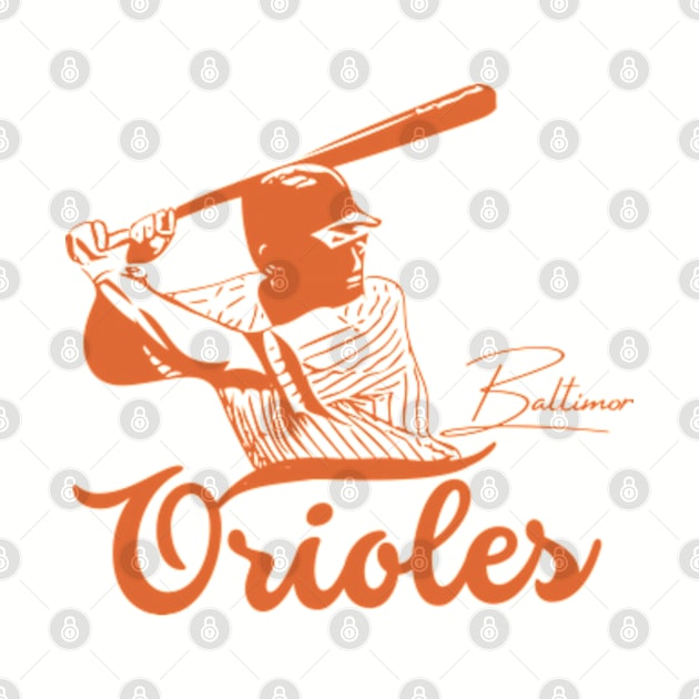 orioles baseball by soft and timeless