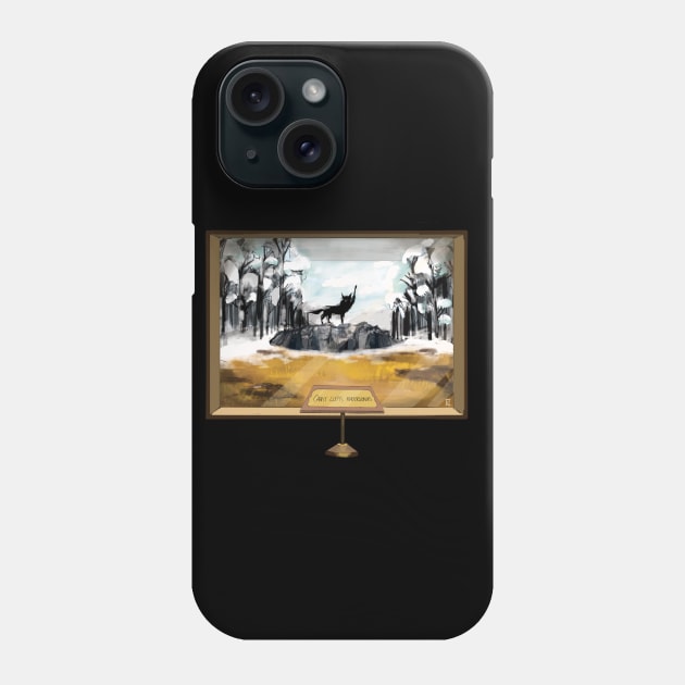 Canis Lupis Andersonus Phone Case by parkinart