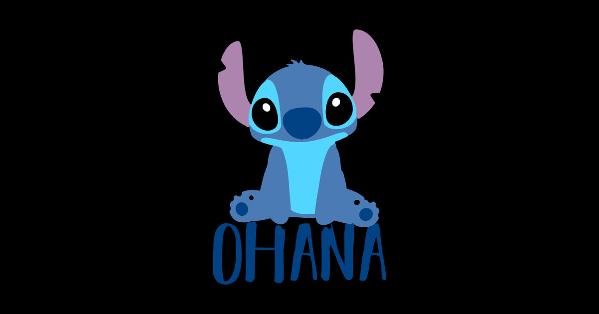 Stitch Ohana - Lilo And Stitch - Sticker | TeePublic