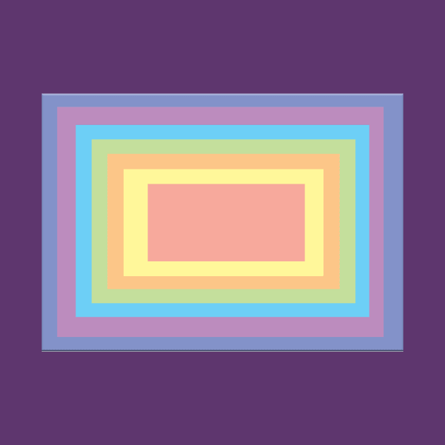 Colorful rectangle design by PandLCreations