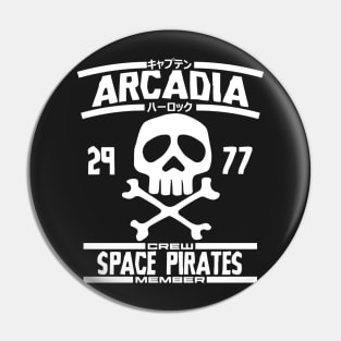 Space Pirates Crew Member Pin