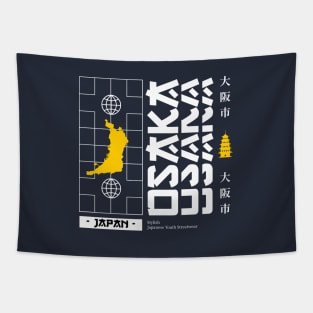 Osaka Japan Streetwear Tapestry