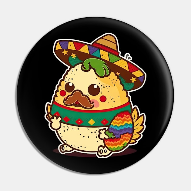 5th of May Chicken Pin by JayD World