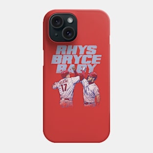 Bryce Harper & Rhys Hoskins Philadelphia Rhys Bryce Baby Phone Case