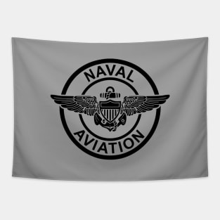 Naval Aviation Pilot Wings (subdued) Tapestry