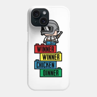 PUBG - Winner Winner Chicken Dinner (Brick Wall) Phone Case