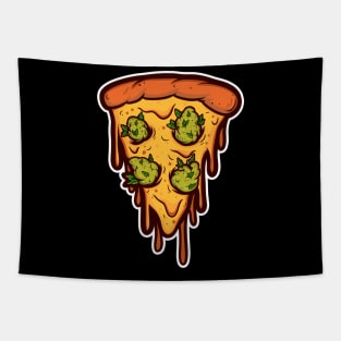 pizza weed Tapestry