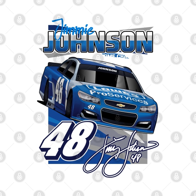 Jimmie Johnson Nascar by kucingtertawa