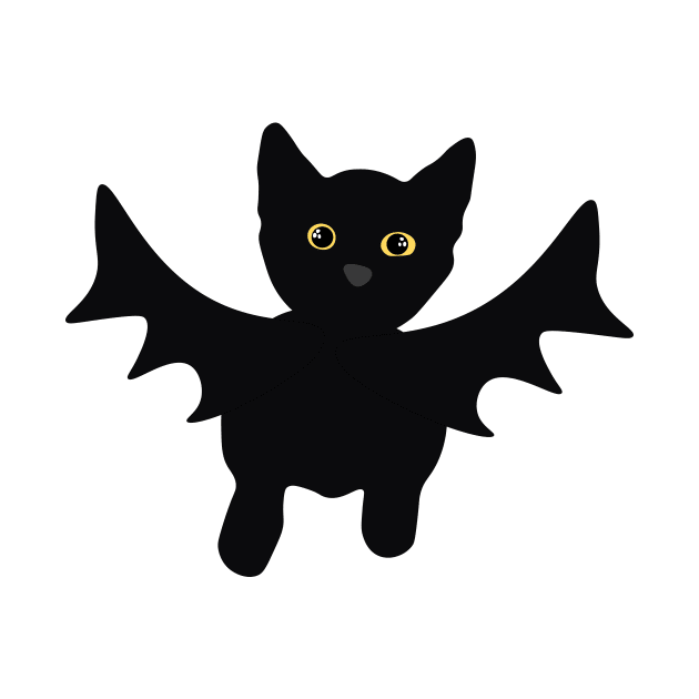 Bat Cat by DestructoKitty