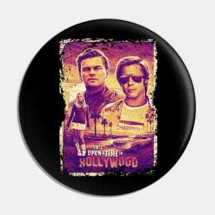 Retro Art Upon Comedy Drama Film Pin