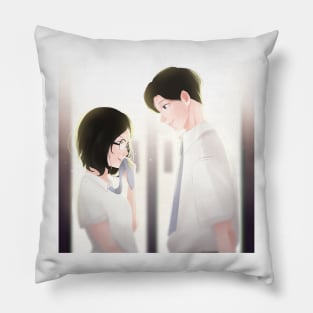 Anime Couple School Love Life Pillow