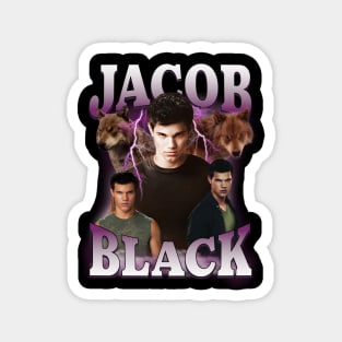 Twilight Jacob Black Lightning Magnet