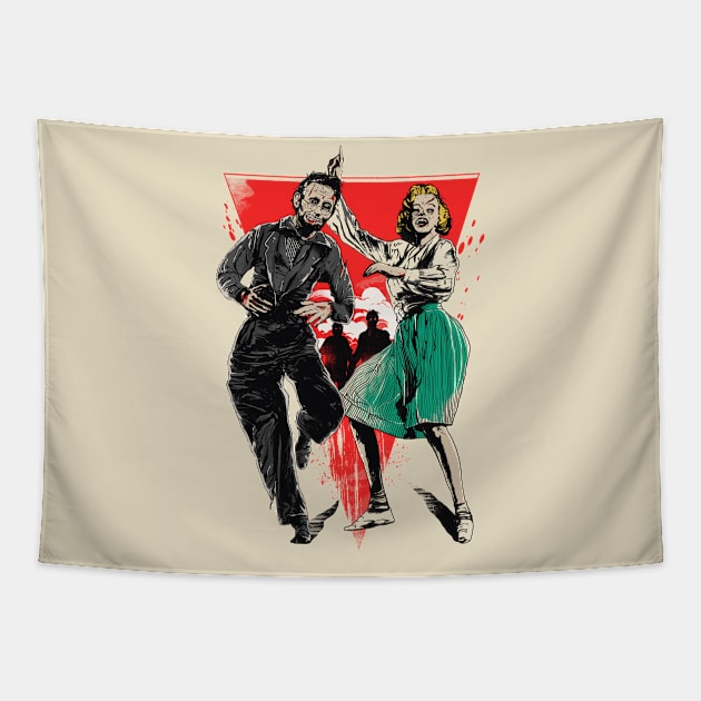 Love Dance Tapestry by iamrobman