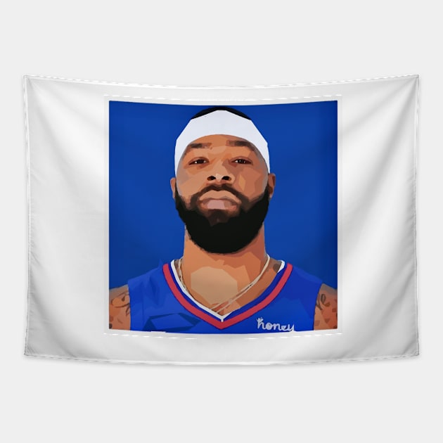 Marcus Morris Tapestry by Playful Creatives