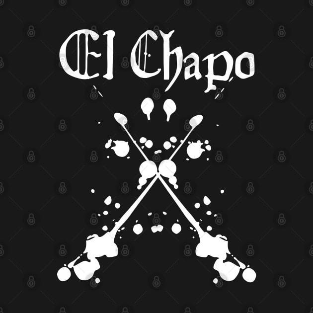 El Chapo - abstract blood by RIVEofficial