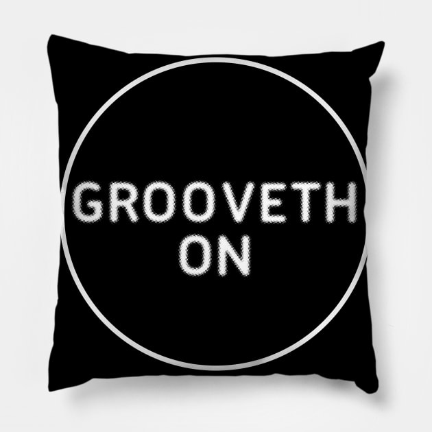 Grooveth On Pillow by Scottish Arms Dealer