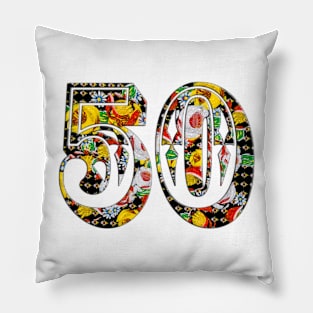 50 canal flowers chaos  from canalsbywhacky Pillow