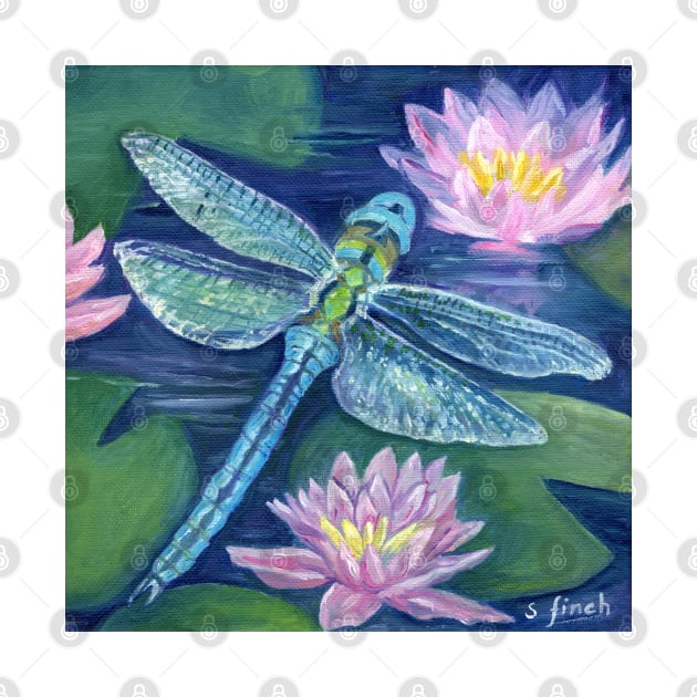 Spirit of Dragonfly by sonia finch