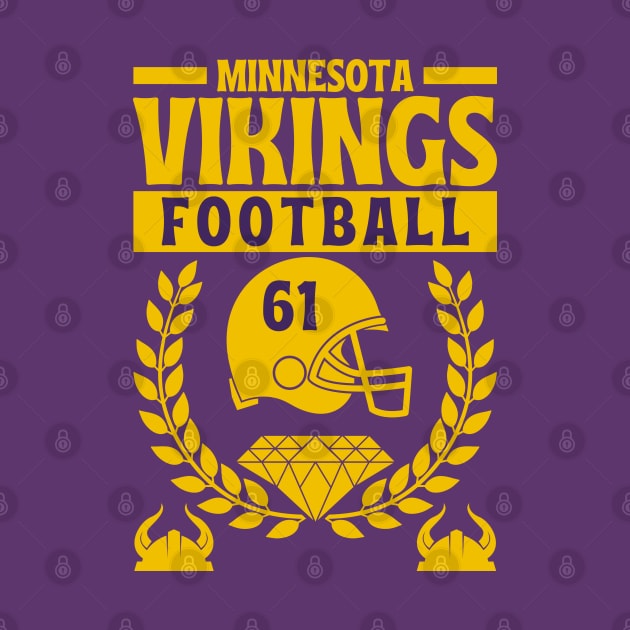 Minnesota Vikings 1961 Edition 2 by Astronaut.co