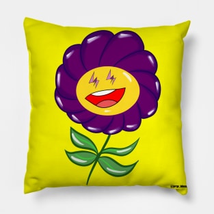 reggaeton sunflower ecopop Pillow