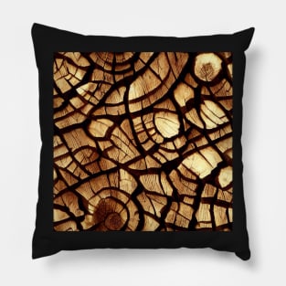 Wood pattern, model 16 Pillow