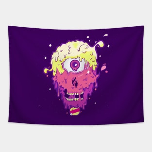 Melty Skull Tapestry