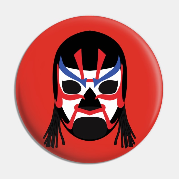 The Great Sasuke Mask - Back Pin by Slightly Sketchy