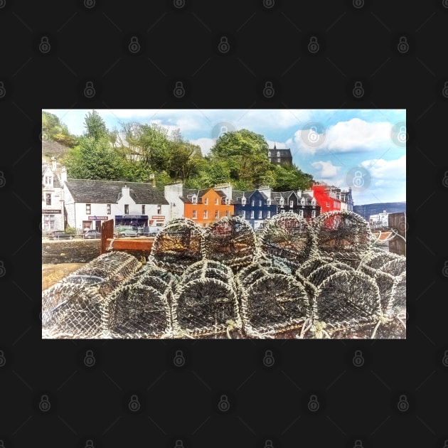 Lobster Pots at Tobermory by IanWL