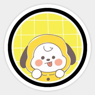 chimmy bt21 stickers teepublic