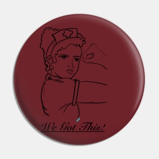 Nurse the Riveter Pin